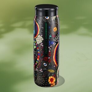 NWT Starbucks x Farm Rio Borogodo 20 ounce stainless steel water bottle
